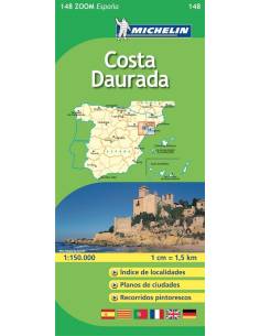 MN 148 ZOOM Costa Daurada térkép