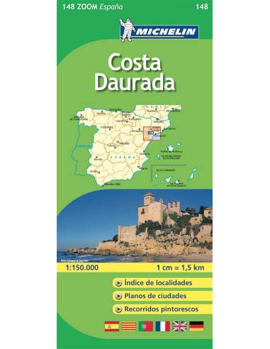 MN 148 ZOOM Costa Daurada térkép