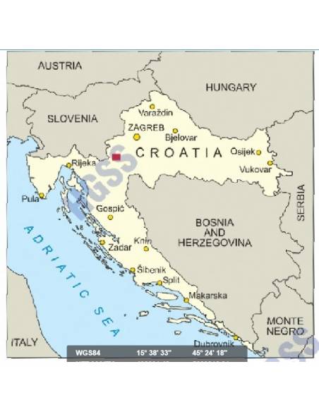 HG-KH 5 Karlovac - Duga Resa turistatérkép