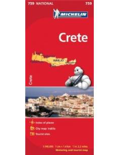 MN 759 KRÉTA - CRETE TÉRKÉP 2014