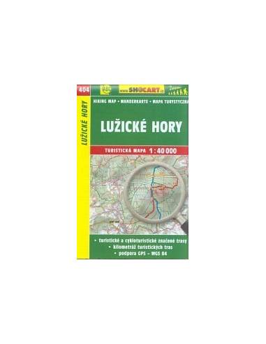 SC 404 Luzické Hory turistatérkép