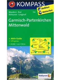 KK 790 Garmisch-Partenkirchen, Mittenwald túra-,...