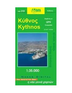 KYTHNOS TÉRKÉP (310)