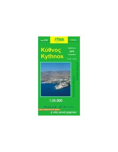 KYTHNOS TÉRKÉP (310)