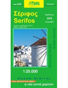 SERIFOS TÉRKÉP (316)