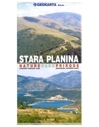 Stara Planina (Midzor) turistatérkép Prirode NP