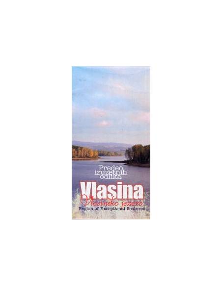 Vlasinsko jezero (Vlasina-tó) turistatérkép