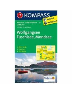 KK 018 Wolfgangsee, Fuschlsee, Mondsee túra-, sí- és...