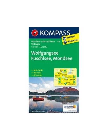 KK 018 Wolfgangsee, Fuschlsee, Mondsee túra-,...