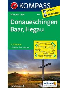 KK 895 Donaueschingen - Baar - Hegau túra- és kerékpáros...