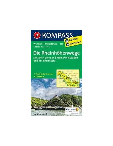 KK 829 Die Rheinhöhenwege - Rajna-menti...