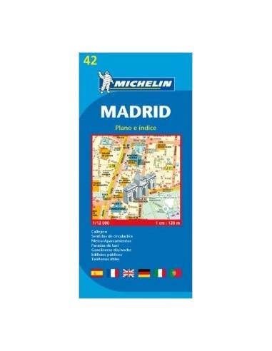 MN 42 Madrid térkép