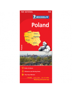 MN 720 Poland - Lengyelország térkép