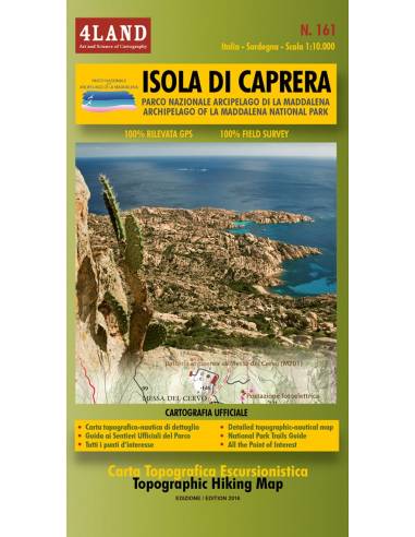 4LAND-161 Isola di Caprera hegymászótérkép