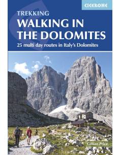Walking in the Dolomites -Séták a Dolomitokban túrakönyv...