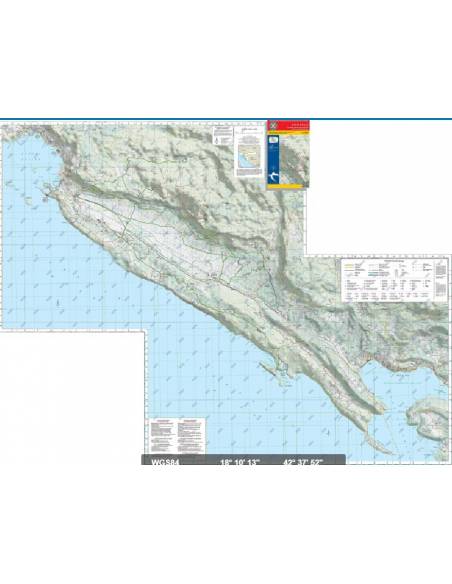 HG-DA 28 Konavle turistatérkép