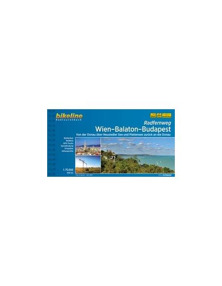 Wien (Bécs) - Balaton - Budapest kerékpártúra atlasz