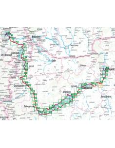 Wien (Bécs) - Balaton - Budapest kerékpártúra atlasz 2