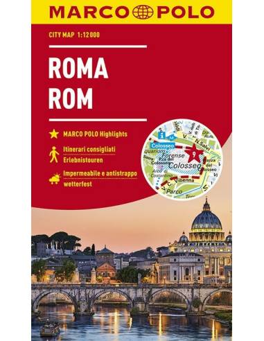 Róma city map - Marco Polo