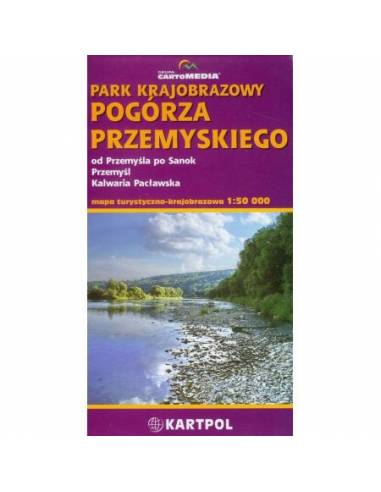 Park Krajobrazowy Pogórza Przemyskiego térkép