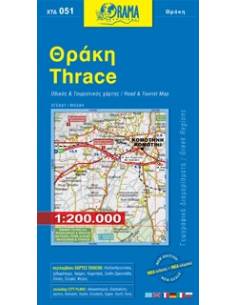 Thrace - Trákia térkép 051