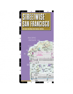 Streetwise San Francisco map