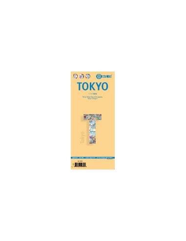 Tokyo - Tokió térkép - (laminált) - BORCH