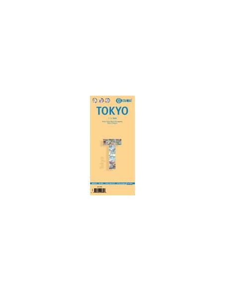 Tokyo - Tokió térkép - (laminált) - BORCH