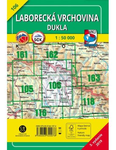 TM 106 Laborcai-hegység - Duklai-hágó...