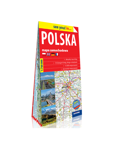 Polska - Lengyelország térkép