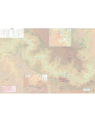 Grand Canyon & Arizona térkép - vízálló