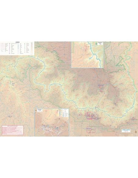 Grand Canyon & Arizona térkép - vízálló