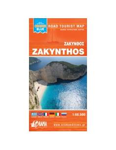 Zakynthos zsebtérkép