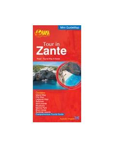 ZANTE MINI TÚRISTATÉRKÉP ÉS ÚTMUTATÓ (ZAKYNTHOS)