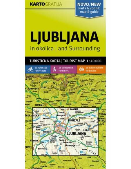 Ljubljana környéke térkép