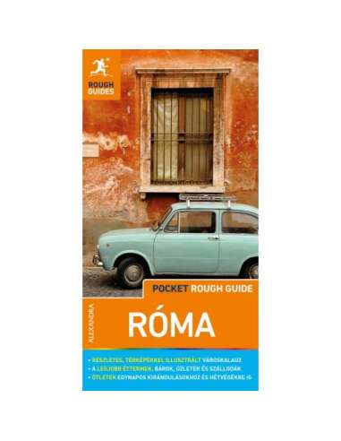 Róma útikönyv térképpel - pocket Rough Guide
