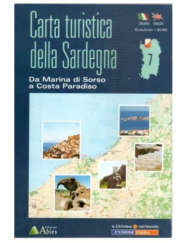 Sardinia 7: Marina Di Sorso túratérkép