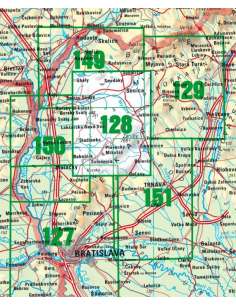 TM 128 Kis-Kárpátok turistatérkép - Malé Karpaty - Záruby 2