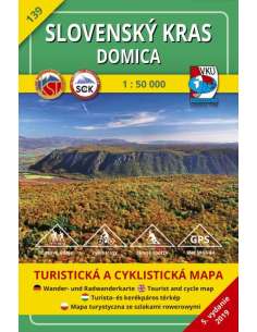TM 139 Szlovák-karszt - Domica turistatérkép - Slovenský...