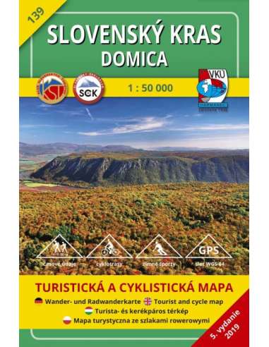 TM 139 Szlovák-karszt - Domica turistatérkép -...
