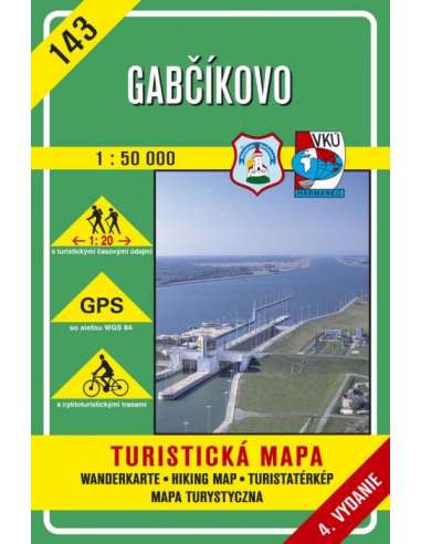 ETM 143 Csallóköz - Bős környéke turistatérkép - Gabčíkovo