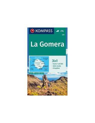 KK 231 La Gomera térkép