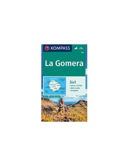 KK 231 La Gomera térkép