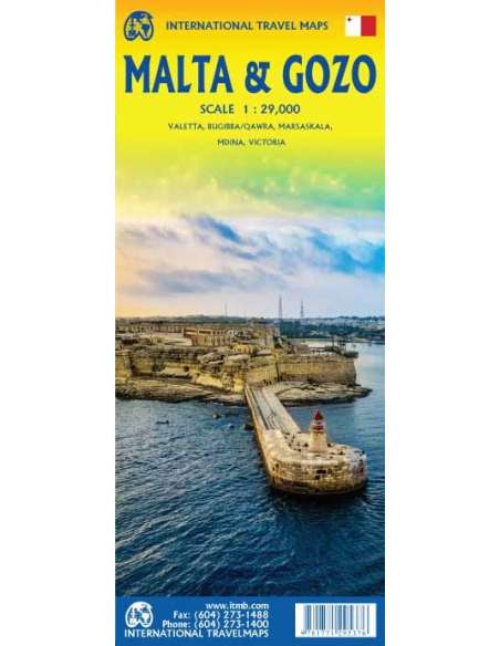 Malta & Gozo térkép