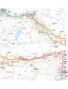 Donau-Radweg 3. - Duna kerékpáros atlasz 3. - Bécs-Budapest 2