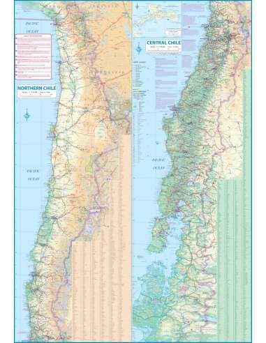 Chile térkép