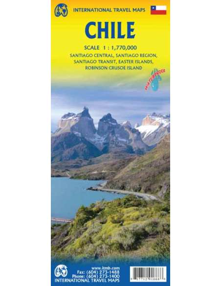 Chile térkép