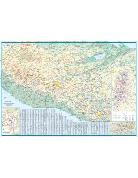 Guatemala térkép