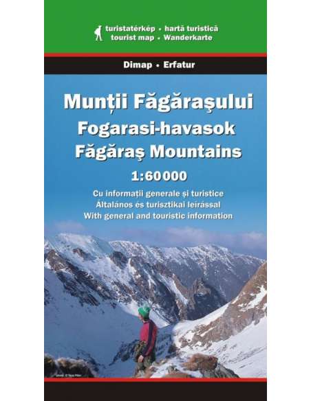 Fogarasi-havasok térkép - Munţii Făgăraşului
