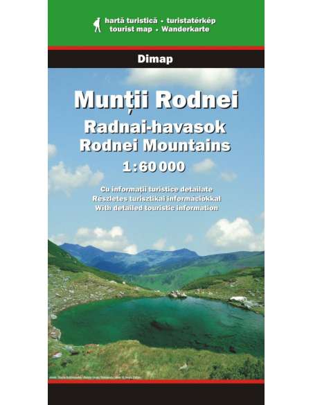 Radnai-havasok térkép - Munţii Rodnei